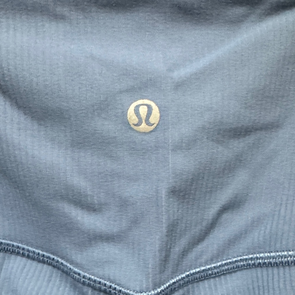 Lululemon Athletica Align Blue Ribbed Leggings - Picture 3 of 5